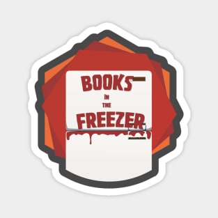 Books in the Freezer Logo Magnet