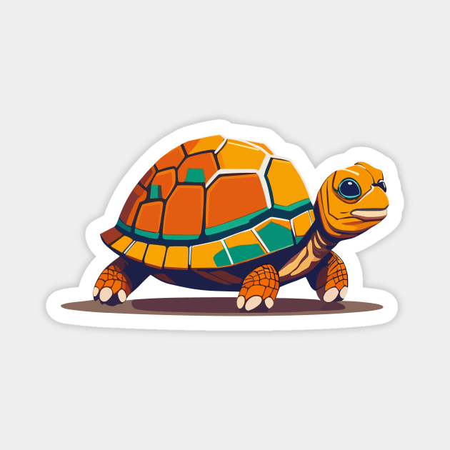 Tortoise Portrait Magnet by SpriteGuy95