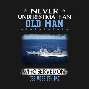 USS Voge FF-1047 Veterans Day Christmas Gift T-Shirt