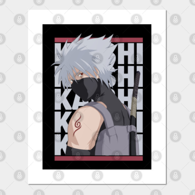 Kakashi Hatake Naruto Shippuden Naruto Posters And Art