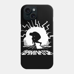 It is not human, it is a machine, model T-800. It's a Terminator. Phone Case