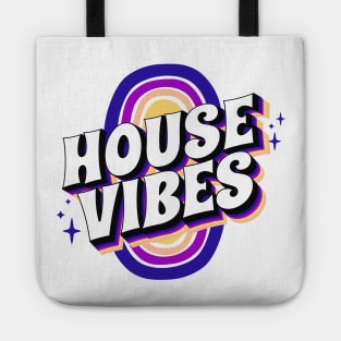 HOUSE MUSIC - House Vibes (Blue/purple/sand) Tote