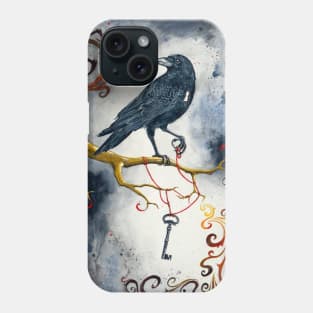 Heart Strings & Raven WIngs Phone Case