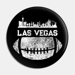 Las Vegas football Skyline Pin