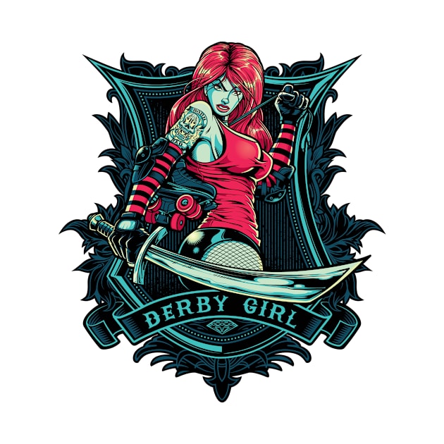 Derby Girl by viSionDesign
