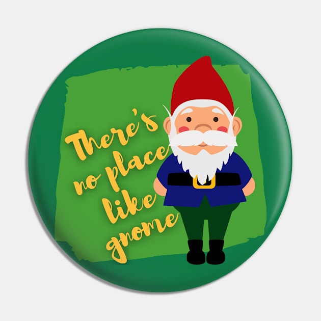 There's No Place Like Gnome - Amelie Musical Pin by sammimcsporran