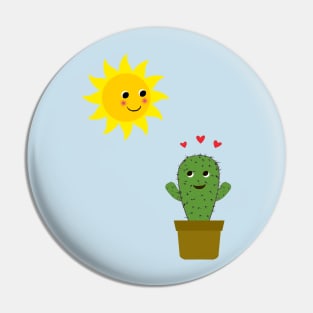 Cactus Crush Pin