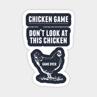 Chicken Game T-Shirt Magnet