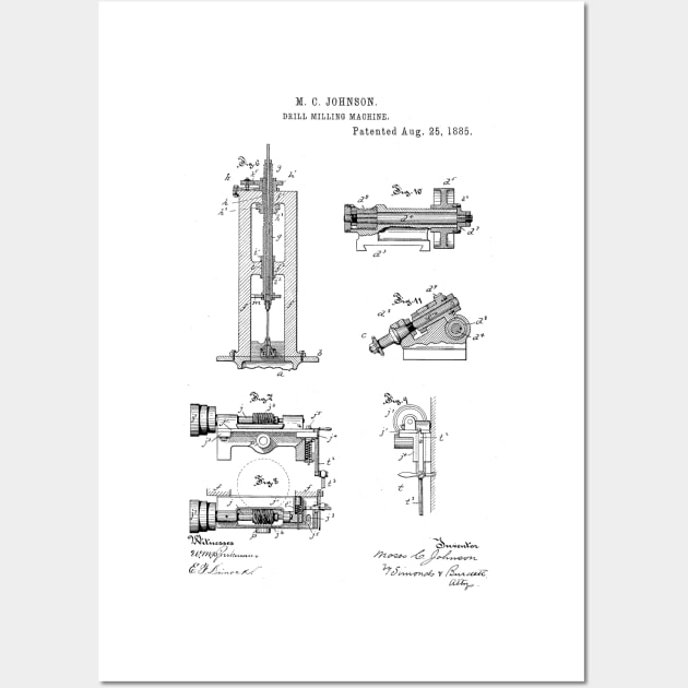 Carpentry Carpenter Tools Handyman Vintage Patent Print | Poster