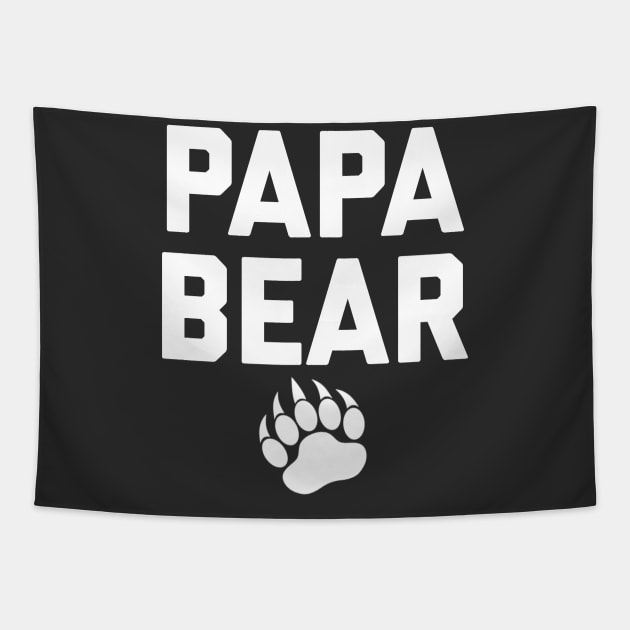 Papa Bear Tapestry by Raw Designs LDN