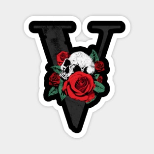 Vlone Rose Skull (variant) Magnet