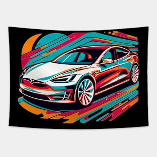 Tesla Model S Tapestry