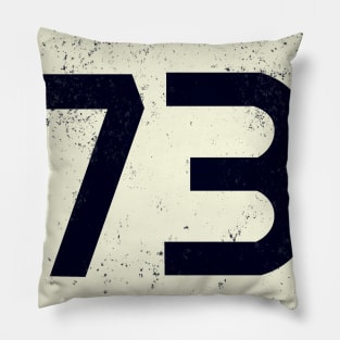 Sheldon's Favorite Number - 73 Pillow