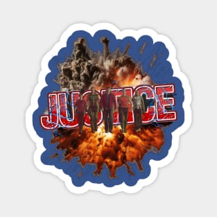 Justice-ville USA Magnet