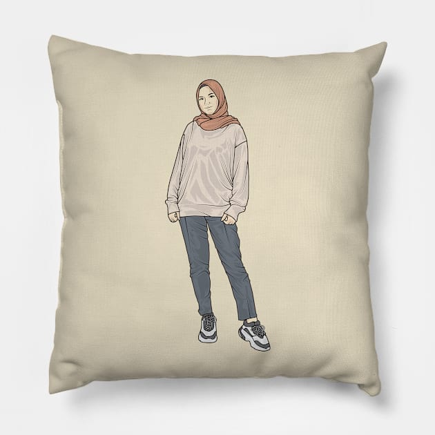 Sneakers Pillow by crissbahari