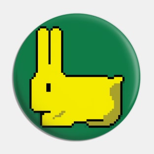 Pixel Threads Rabbit Pin