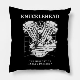 Knucklehead american engine Pillow