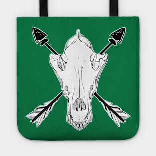 Wolf Skull 1 Tote