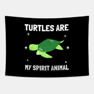 turtles are my spirit animal Tapestry