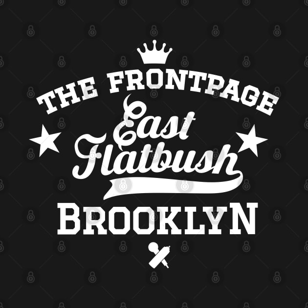 New York Brooklyn - East Flatbush Brooklyn Schriftzug - East Flatbush Logo by Boogosh