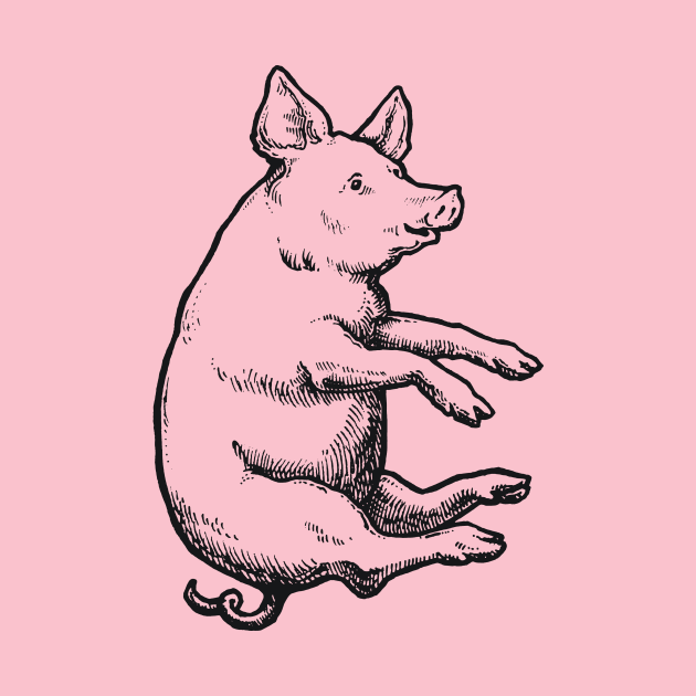 A Levity of Animals: When Pigs Fly by calebfaires