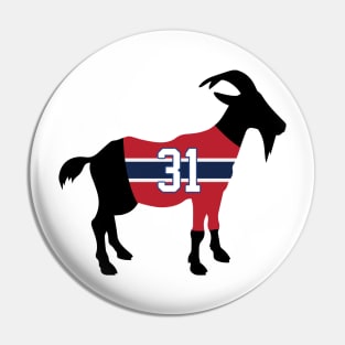 Carey Price  GOAT Pin