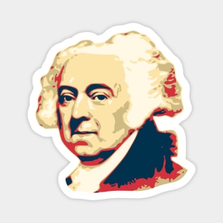 John Adams Pop Art Magnet