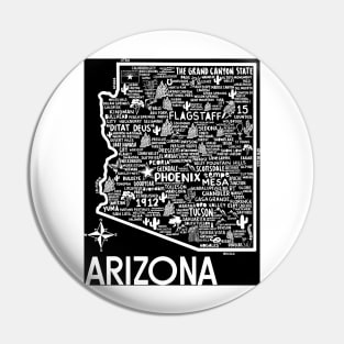 Arizona Map Pin