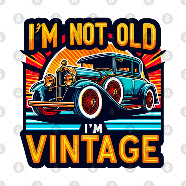 Vintage Car by Vehicles-Art