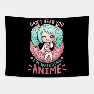 Cant hear you Anime Tapestry