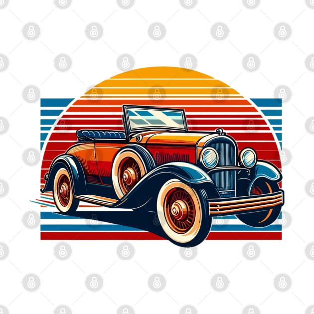 Vintage car by Vehicles-Art