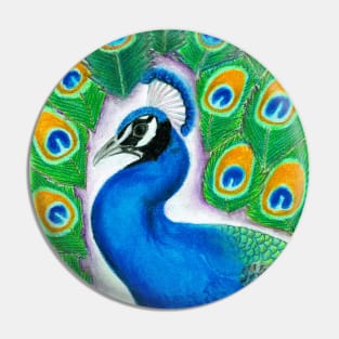 Peacock Pin