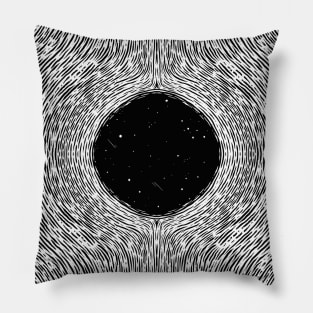 Nirmana Line Art Galaxy Pillow