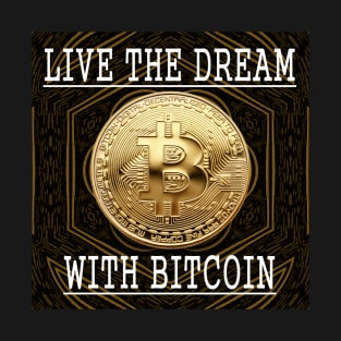 Bitcoin Gold Cryptocurrency Digital Assets T-Shirt