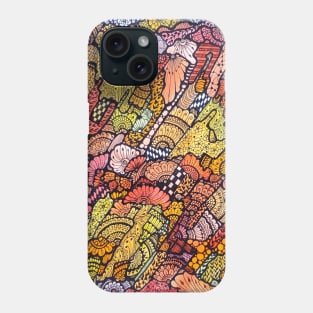 Tropical Zen Doodle Phone Case