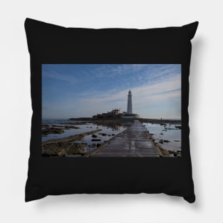 St Mary's Island and Lighthouse Pillow