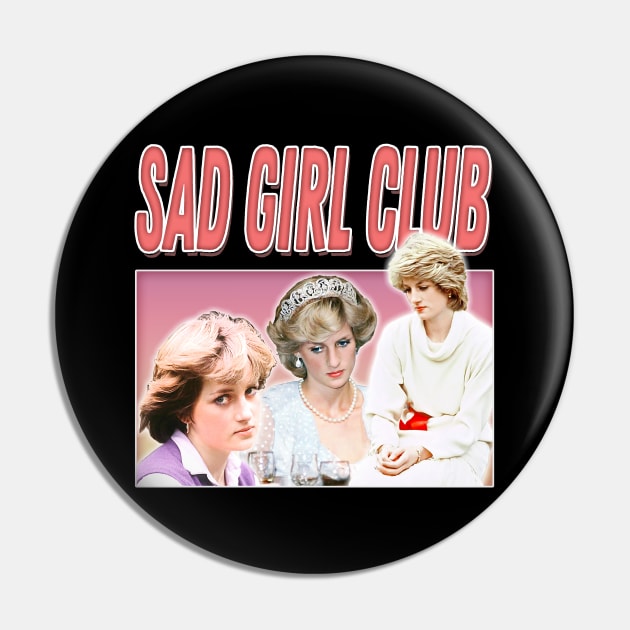 PrinCesS DianA SAD girLs ∆ Aesthetic 90s Style Hipster Design Pin by DankFutura