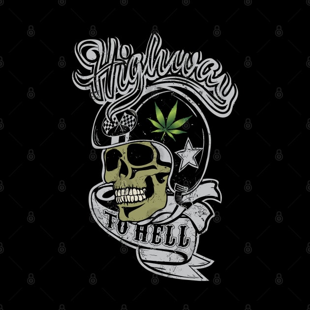 Biker Skull by shirtsandmore4you