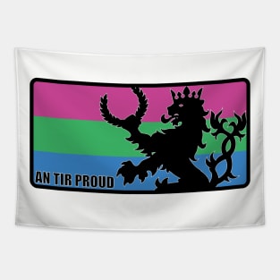 An Tir Pride - Polysexual - Oblong Tapestry