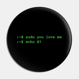 Do you love me Pin