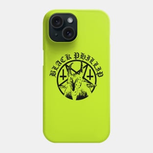 Black Metal Phillip Phone Case