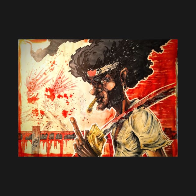 Afro Samurai by Michael Mettlen Art by Michael Mettlen Art