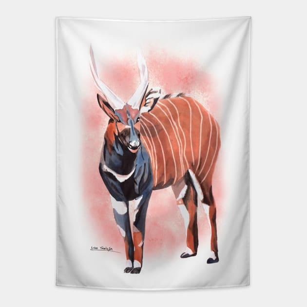Bongo - Antelope Tapestry by lucafon18