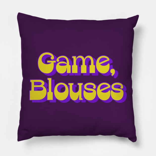 Game, Blouses --- Chappelle Show Fan Art Pillow by DankFutura