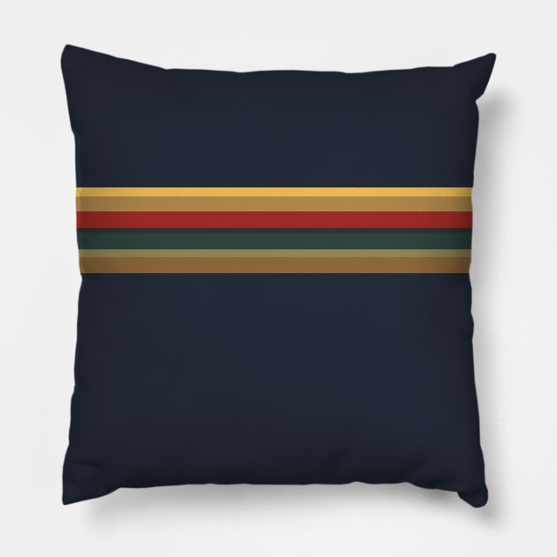 13th Doctor Rainbow Top (Cosplay) Pillow by n23tees