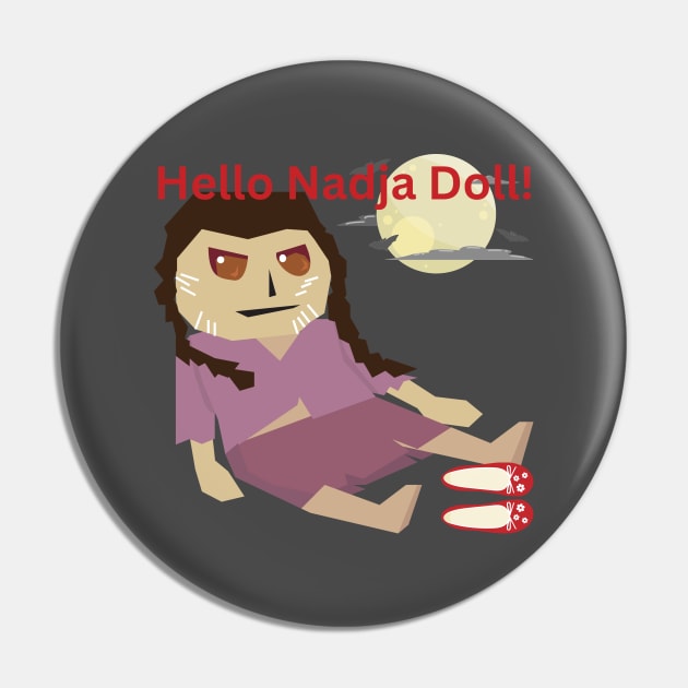 What We Do In The Shadows Nadja Doll Pin by ahlama87