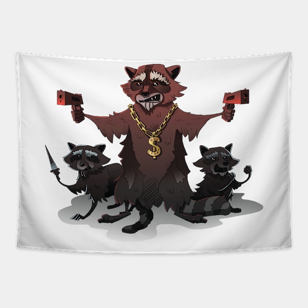 Сoon bandit Tapestry by kuz512