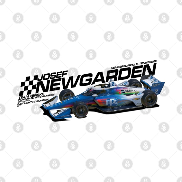 Josef Newgarden 2022 alt (black) by Sway Bar Designs