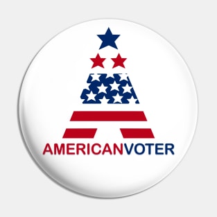 American Voter Pin