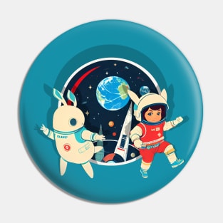 Galaxy Hoppers - Friends in Space Pin